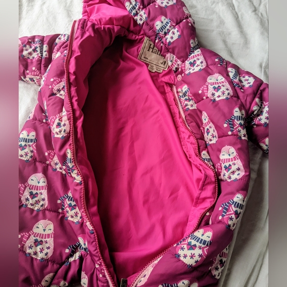 Hatley Magenta w/ Penguin Poly Bunting 18-24M - Picture 8 of 8